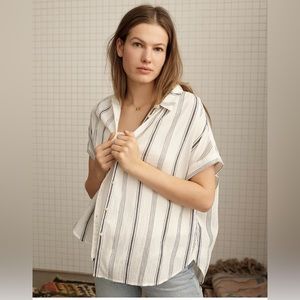 Madewell Central Shirt in Parkman Stripe